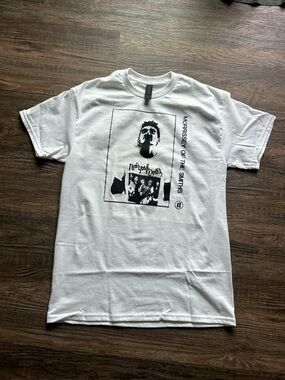 Morrissey & The Smiths Graphic White Men's T-Shirt Medium